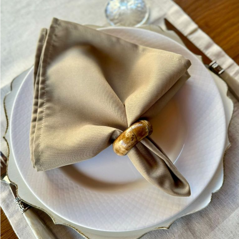 Kit 12 Guardanapos em Tecido Oxford Premium 35 x 3