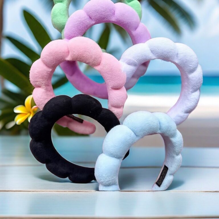 Tiara para cabelo Tiara Nuvem Faixa De Pelucia Ski