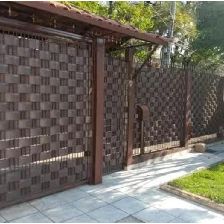 Protetor Fechamento Portão Grade Varanda Preto Br