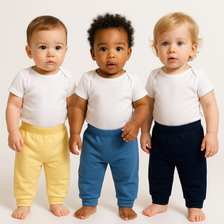 Kit 3 Calças Infantil Pijama Bebê Super Confort�