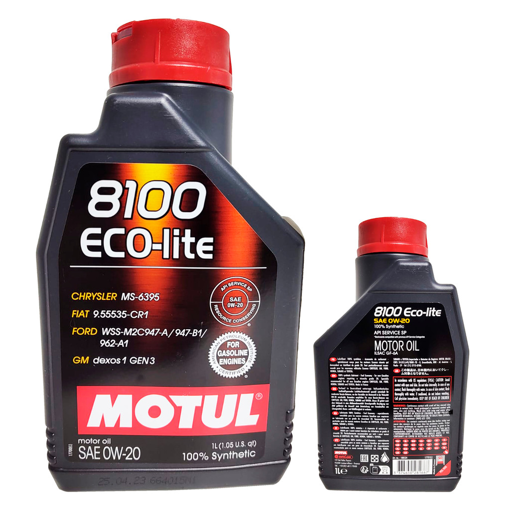Motul 1L – 0W20 – 8100 Eco-Lite Sintético