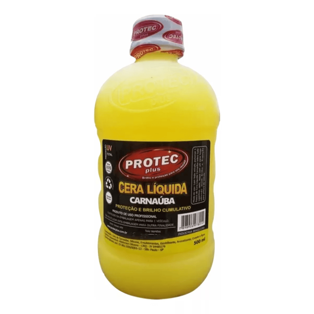 Cera Líquida Protec Proteção E Brilho Acumulativo 500ml