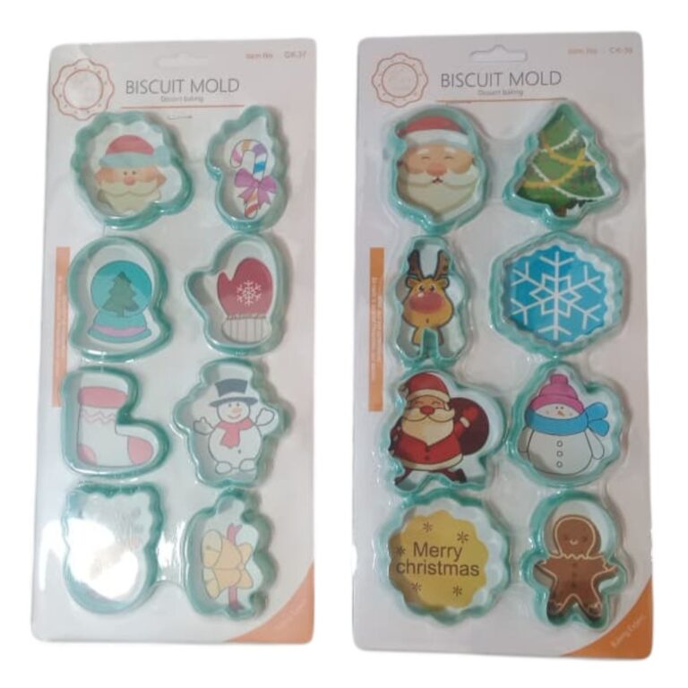 Cortador de Massas Natalino Biscuit Confeitaria Pa