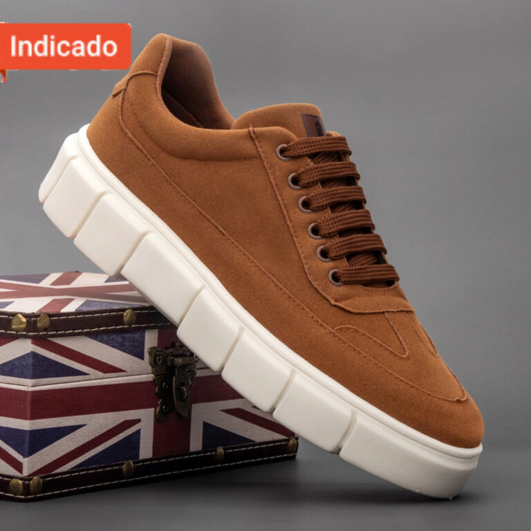 Tenis Masculino Modelo Alto Moda Inverno 2024 Com 