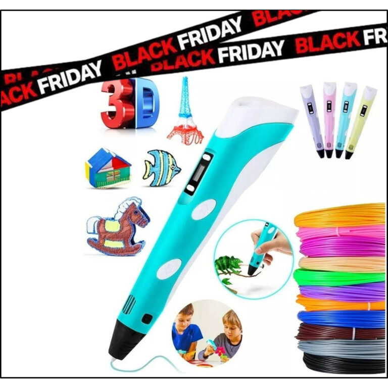 Caneta 3d Impressora Profissional 12v Com Filament