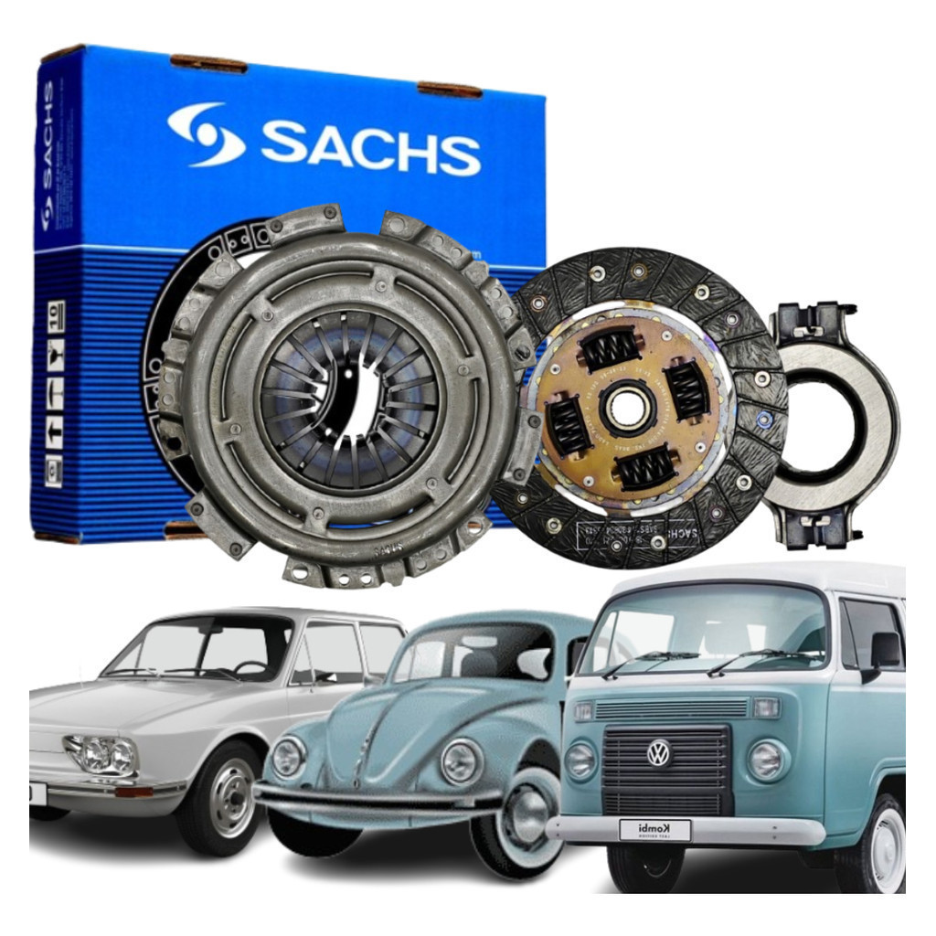 Kit Embreagem Vw Kombi Saveiro Gol 79 A 2005 Original Sachs