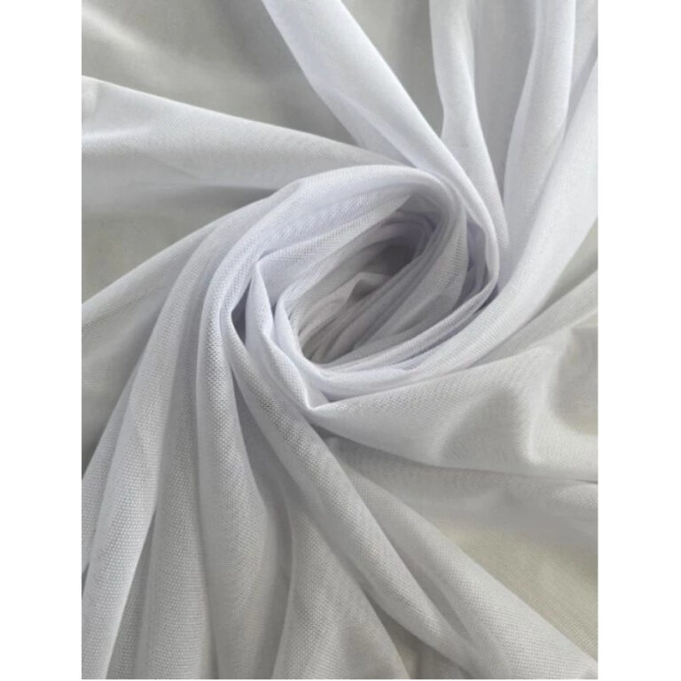 Tecido Tule da Malha Com Elastano