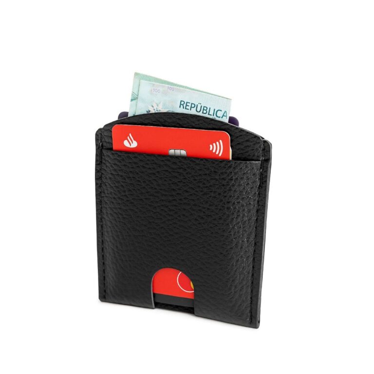 Porta-Cartão Masculino e Feminino em Couro Sinté
