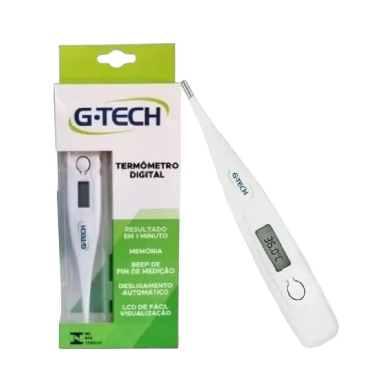 Termômetro Clinico Digital G-tech Branco Adulto I