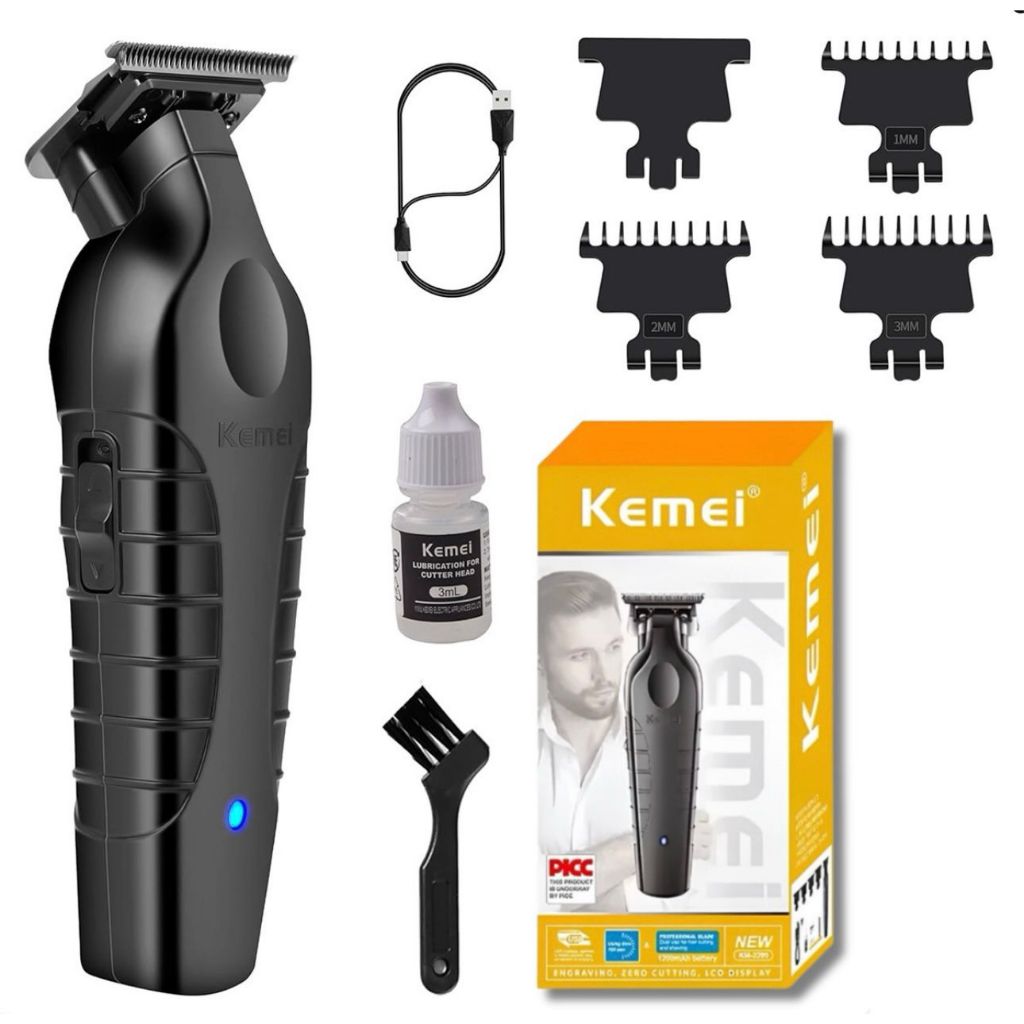 Máquina De Acabamento Kemei Km-2299 Profissional Original Barbeador Elétrico – Bivolt