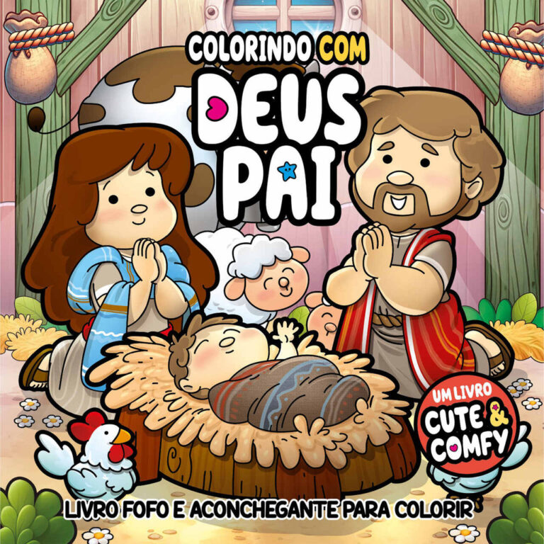Colorindo com Deus Pai – Um Livro Cute E Com