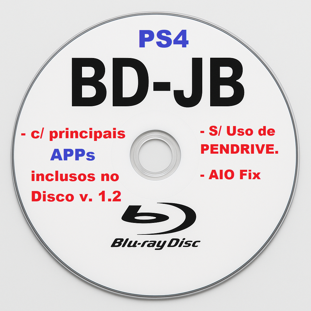 BD-J PS4 – (bdj) +++ MAIS NOVO — @@@ JÁ ATÉ A VERSÃO 12.50 e 12.52 @@@  ## ECONÔMICO ##