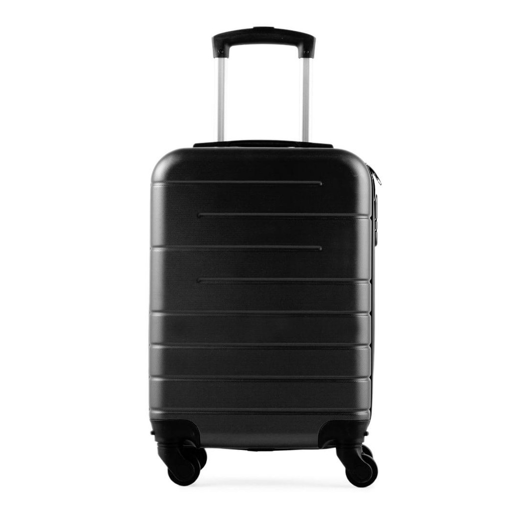 Mala de Bordo PP 8 Kg ABS 4 Rodas 18,5 Downtown  Preta