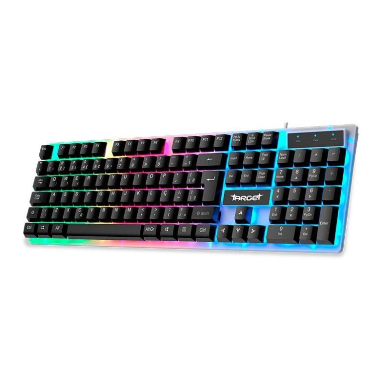 Teclado Gamer TGT M60 A1, Rainbow, ABNT2, Preto, T