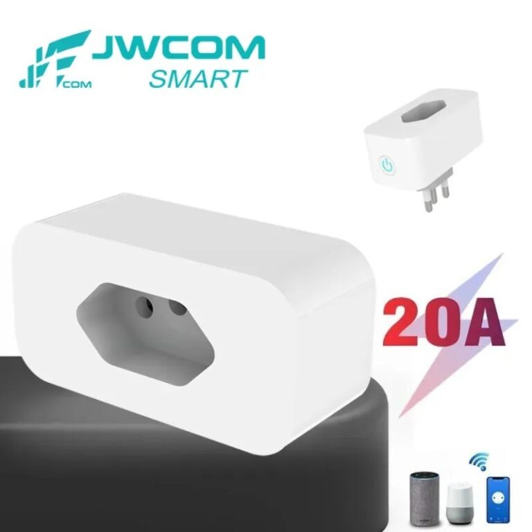 Tomada Inteligente Wifi 20a Jwcom Bivolt Medidor D