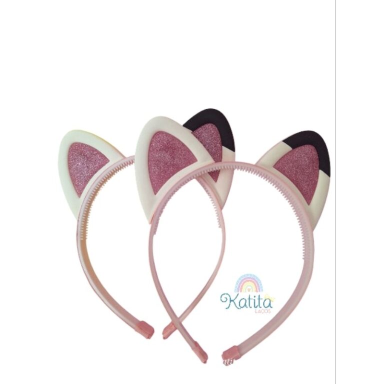 Tiara Gabby ALTA QUALIDADE emborrachada e com GLIT