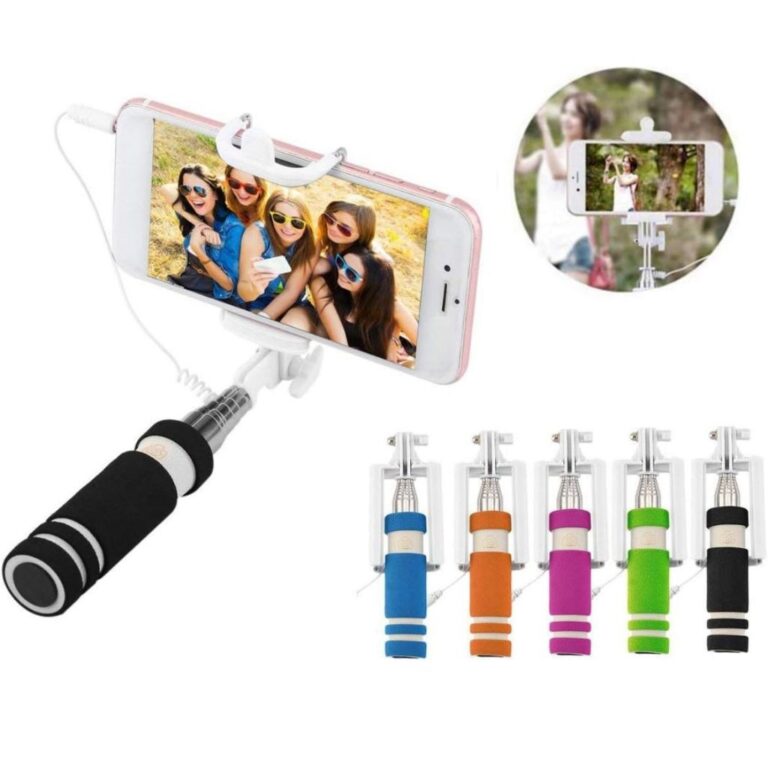 Bastão De Selfie Longo Botão Automático Varias 