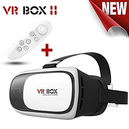 Óculos De Realidade Virtual VR Box 3D + Controle 