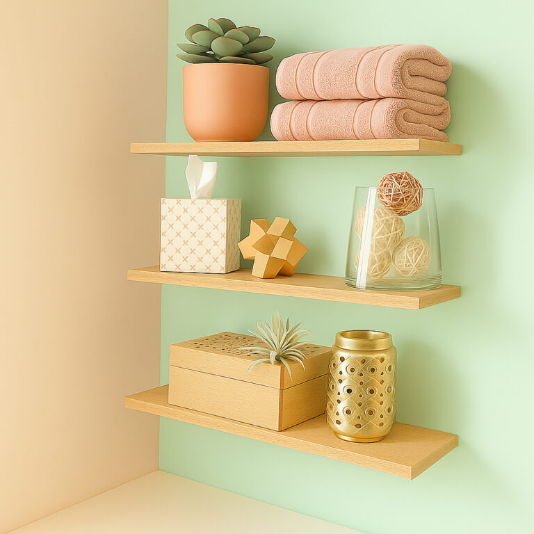 Kit 3 Prateleiras MDF 30cm x10x15mm Kit 3 Unidades