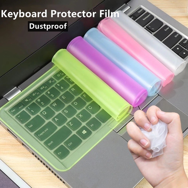 Universal  De Teclado Para Notebook De 15-17 Polegadas À Prova Dágua De Silicone Película Protetora