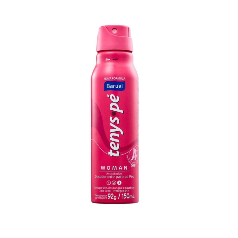 Tenys Pé Feminino Jato Seco 150ml – Baruel