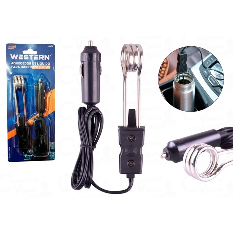 Ebulidor Aquecedor Água Rabo Quente Portátil 12v