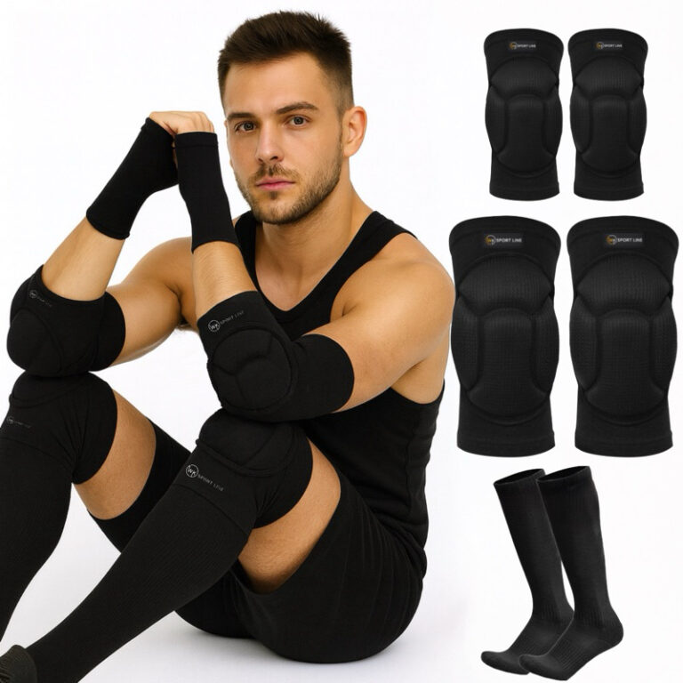 kit Completo Futsal Vôlei Joelheira Master Cotove