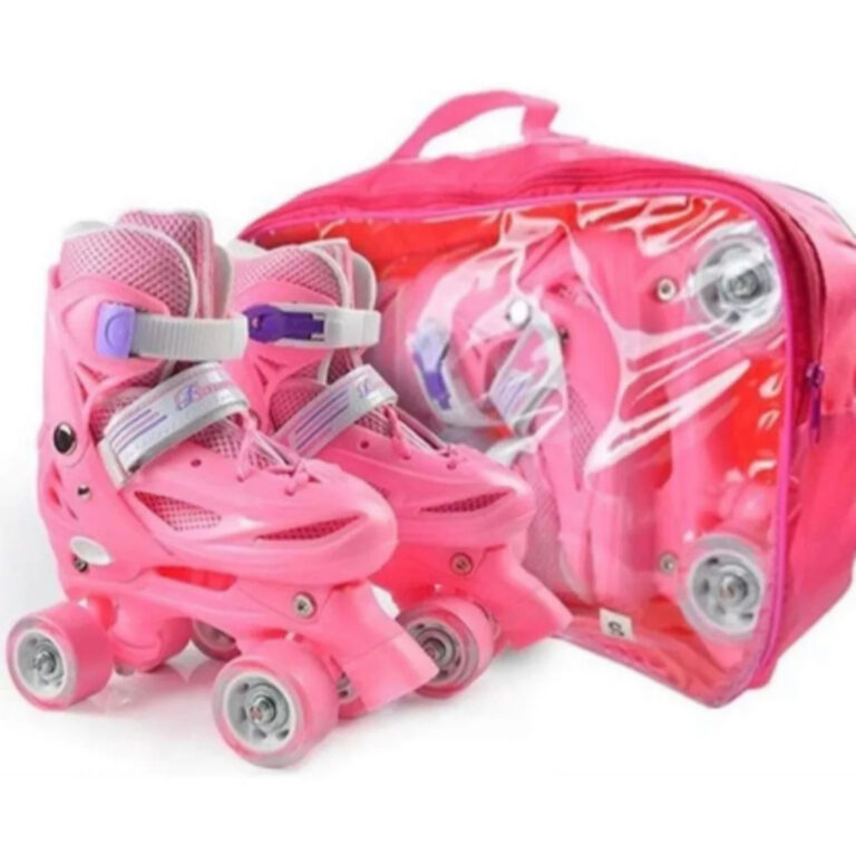 Patins Roller 4 rodas Quad Tamanho Regulável 29 a