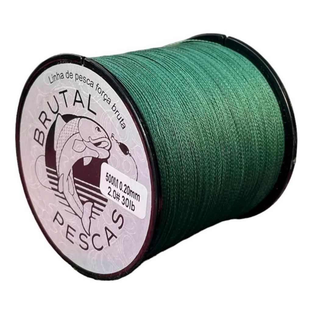 Linha Pesca Multifilamento 500m 0.20 0.35 0.18 0.50 Mm Top 4 fios