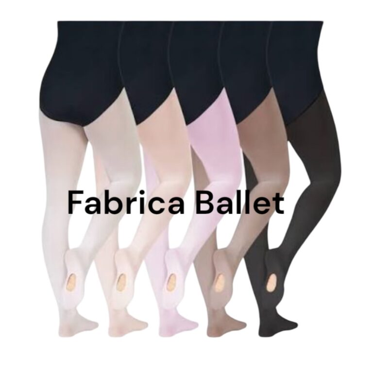 Meia Calça de Ballet Fio 80 Conversível Suplex A