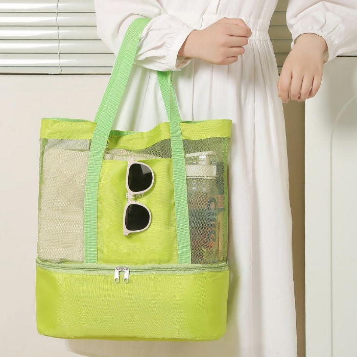 Bolsa de Praia Sacola com Cooler Elegante Resisten