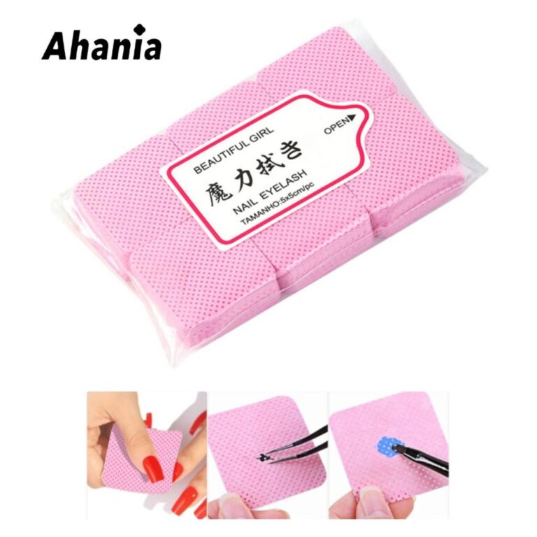 300 PÇS Algodão Prensado Para Limpeza De Unhas, 