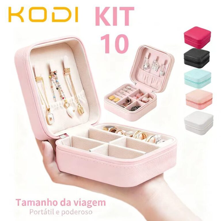 Kit Completo 10/6 Porta Joias Organize Suas Joias 