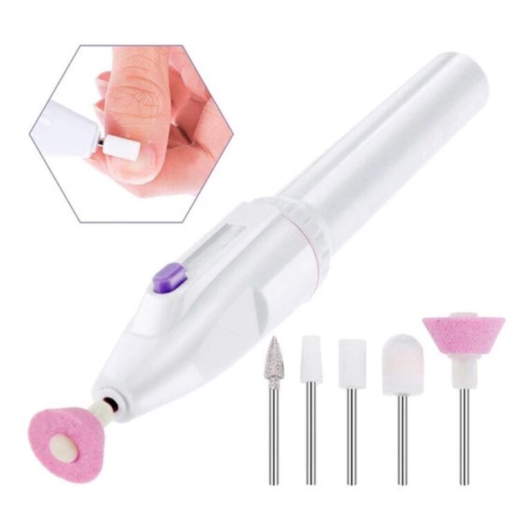 Removedor De Cutículas E Lixa Eletrônica Portát