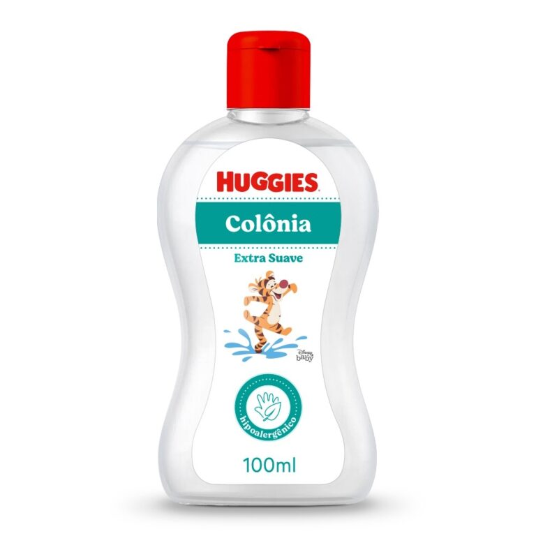 Colônia Huggies Extra Suave para bebê 100ml
