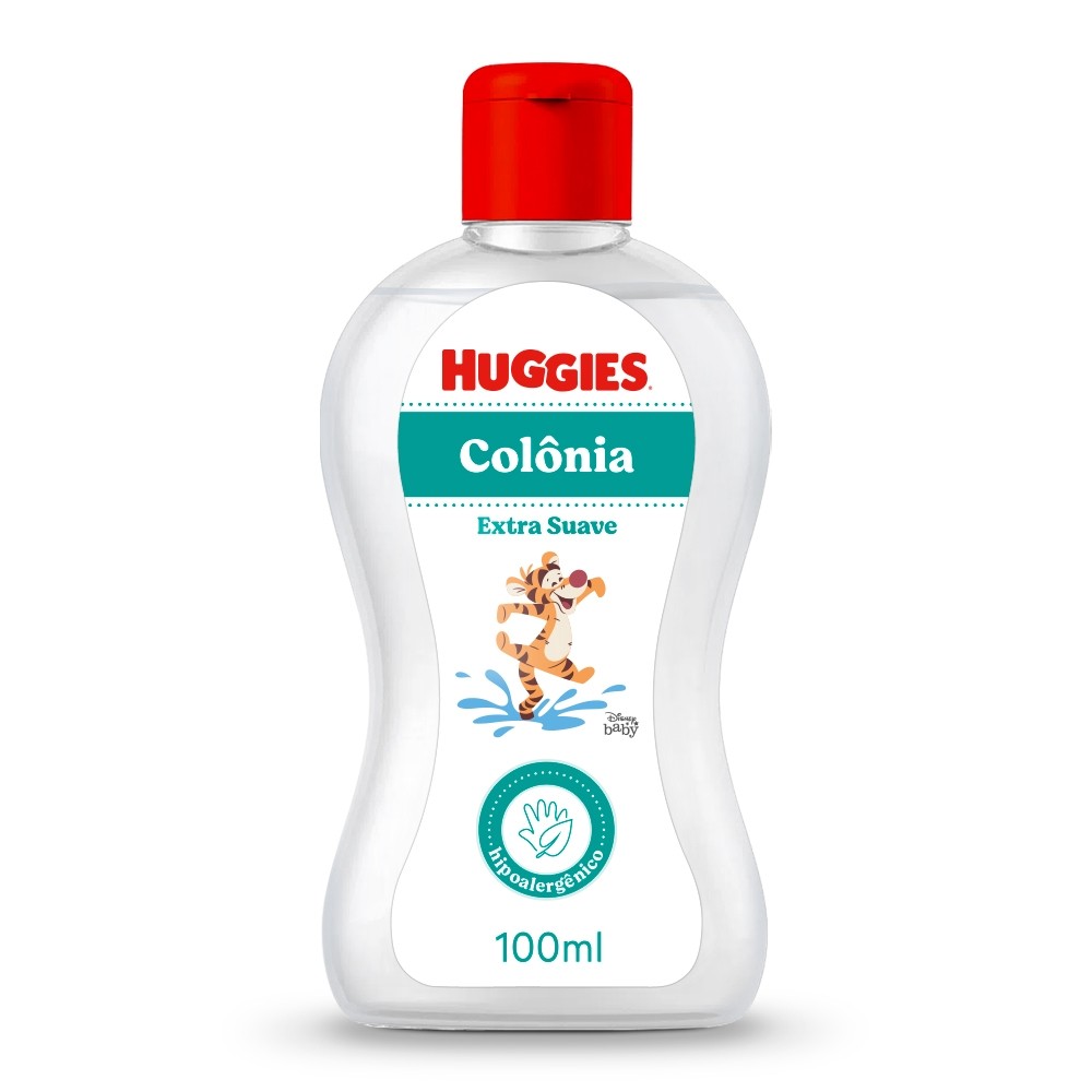 Colônia Huggies Extra Suave para bebê 100ml