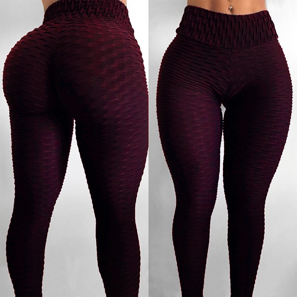 Calça Legging em Suplex Bolha e Liso com Cós Alto Empina Bumbum Fitness – Suplex Cintura Alta Bombey