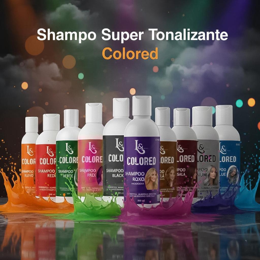 Shampoo Tonalizante Colored 100% Natural 300ML – LEBEAUTY
