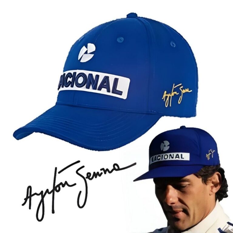 Boné Nacional Senna Retrô Fórmula 1 Mega Promo�