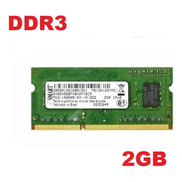 Memória RAM DDR3/DDR2 4GB/2GB Frequência e Marca
