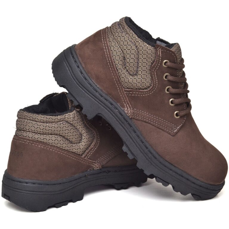 Botina De Segurança Marluvas  Nobuck Cafe, De Ama