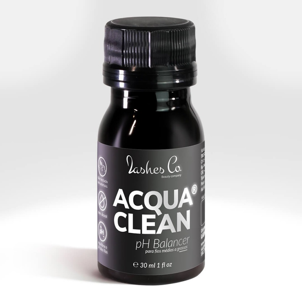 Acqua Clean Solução de Limpeza Lashes Co – 30ml ORIGINAL