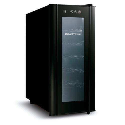 Adega Brastemp para 12 Garrafas Preta Iluminação