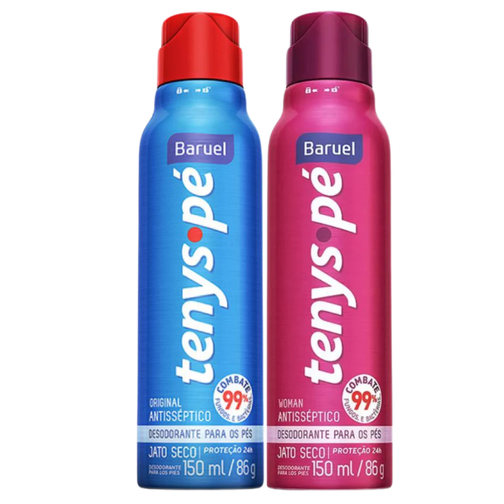 Tenys Pé Baruel Jato Seco Original 150ml