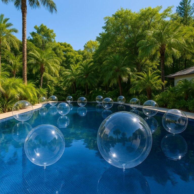 Kit 50 Unidades Balão Bubble 24 Polegadas 60 Cm C