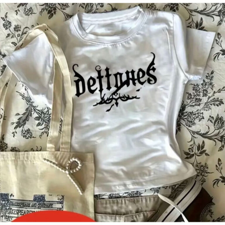 Baby Tee Feminina Estilosa  Deftones Alternativa G
