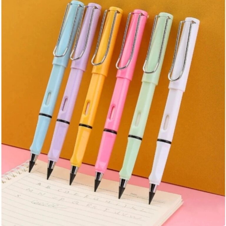 Kit 12 Lápis Eternos, Canetas De Escrita Ilimitad