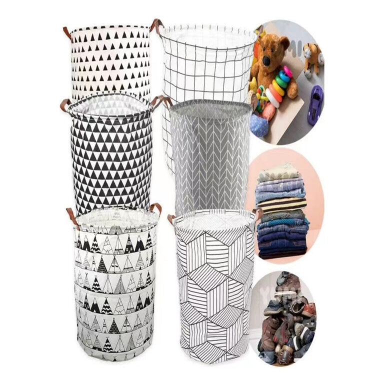 Cesto organizador brinquedo roupa suja multiuso