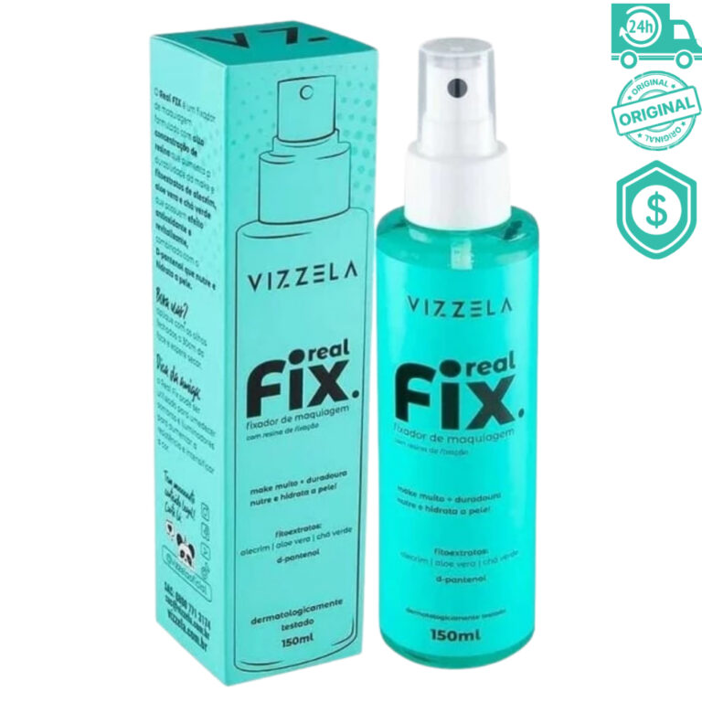 Fixador de Maquiagem Vizzela RealFix 150ml Vegano