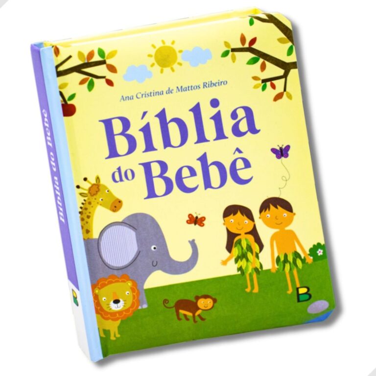 Bíblia do Bebê Livro Infantil Biblia da Criança